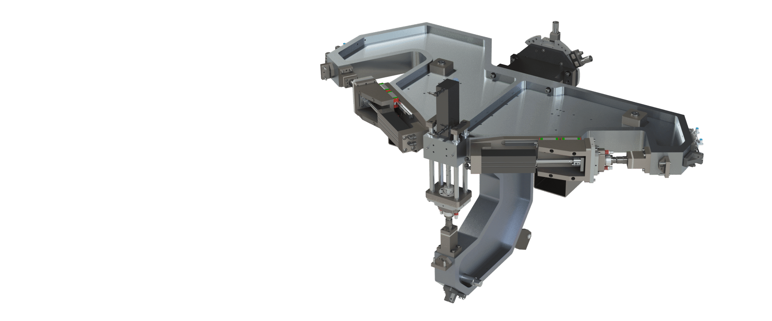 E-C-Frame Punching Tool for the Daimler S-Klasse